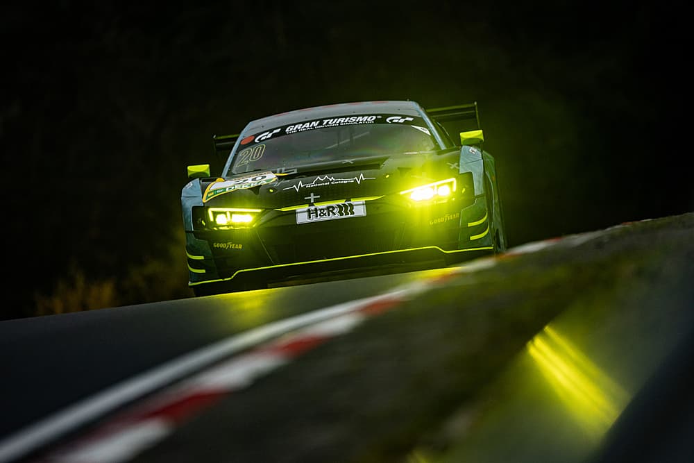 Audi R8 GT3 auf der Strecke